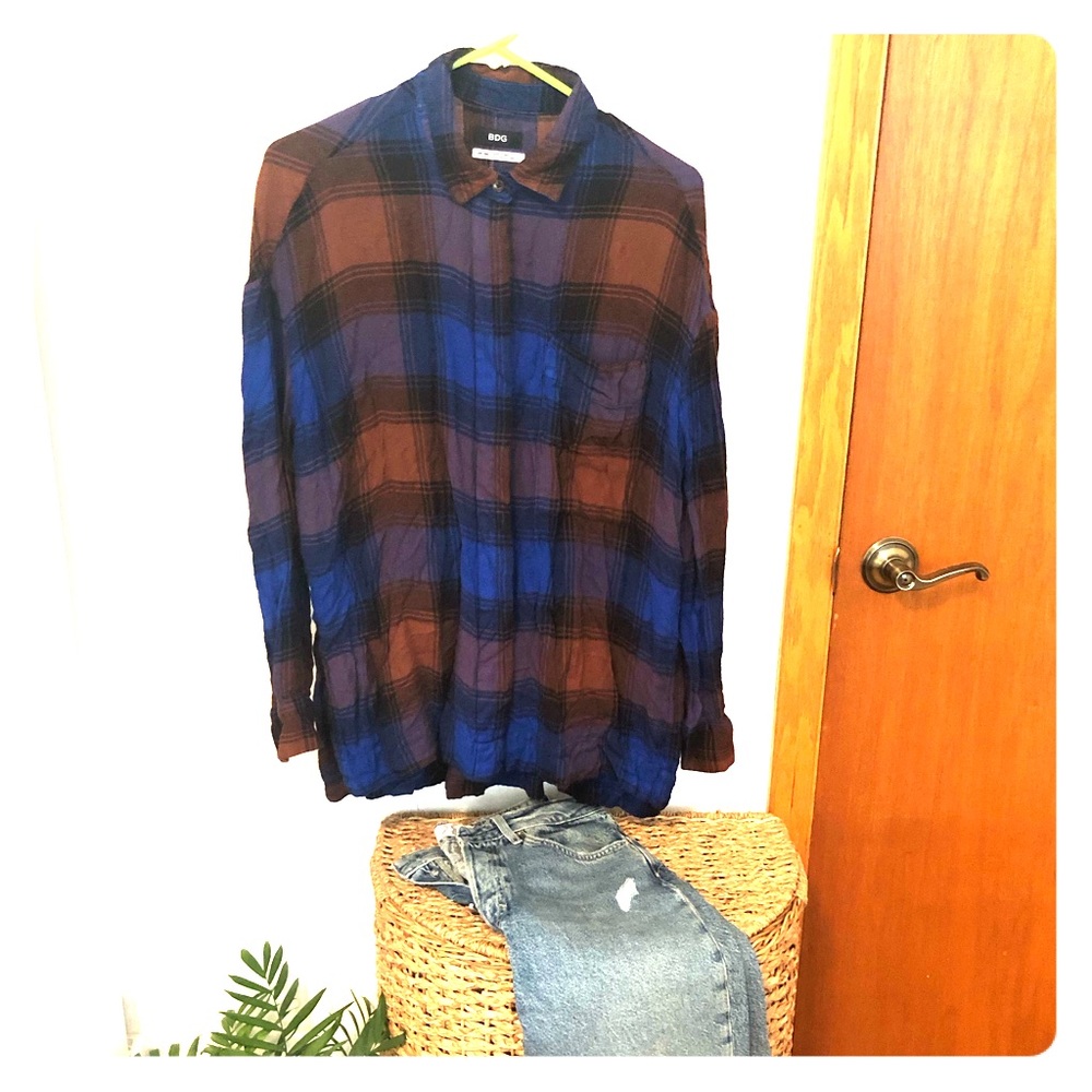 Button down flannel!